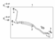 GMC Yukon XL Coolant Pipe Diagram - 84791853