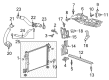 Cadillac Radiator Hose Diagram - 23486242
