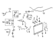 Cadillac Radiator Diagram - 15932854