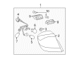 Saturn Back Up Light Diagram - 25998948