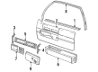 1993 Cadillac DeVille Door Seal Diagram - 20330818