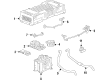 Chevy Silverado 1500 Coolant Pipe Diagram - 84164699