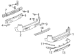 Saturn Bumper Diagram - 15139744