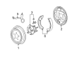 Chevy Parking Brake Shoe Diagram - 18038582
