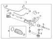 Cadillac CTS Rack And Pinion Diagram - 19419351