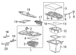 Buick Cup Holder Diagram - 84836170