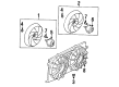 Oldsmobile Aurora A/C Condenser Fan Diagram - 12463011
