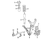 Saturn Control Arm Diagram - 15907047