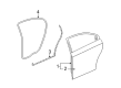Chevy Malibu Weather Strip Diagram - 25963324