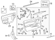 Cadillac Window Regulator Diagram - 20888397