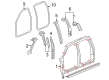 2012 Chevy Silverado 1500 Door Seal Diagram - 22766400