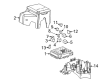 Chevy Battery Fuse Diagram - 88909771