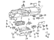 Chevy Parking Assist Distance Sensor Diagram - 10444928
