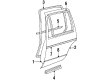 1993 Cadillac DeVille Door Seal Diagram - 20747378