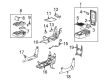 2005 Buick LaCrosse Seat Cushion Pad Diagram - 88991669