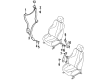 2001 Chevy Cavalier Seat Belt Diagram - 12534994