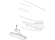 Oldsmobile Aurora Bumper Reflector Diagram - 5976430