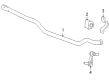 2008 Cadillac XLR Sway Bar Kit Diagram - 15806422