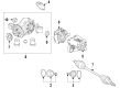 Cadillac XTS CV Boot Diagram - 22833444
