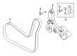 2017 Cadillac XTS Drive Belt Diagram - 12636137