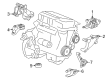 Chevy Cruze Engine Mount Bracket Diagram - 13386906