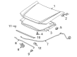 2007 Chevy Trailblazer Lift Support Diagram - 10393350