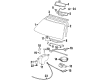 2005 Chevy Silverado 2500 HD Side View Mirrors Diagram - 13524917