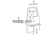 1993 Chevy Lumina APV Door Moldings Diagram - 10153438