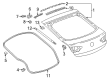 Buick Liftgate Hinge Diagram - 39121215