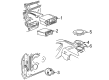 1999 Oldsmobile Cutlass Car Speakers Diagram - 22704339