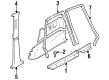1998 Chevy Tracker Door Seal Diagram - 30018378