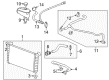 Chevy Silverado 2500 HD Coolant Pipe Diagram - 23428264