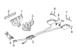 Cadillac Catalytic Converter Diagram - 25757817