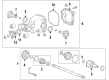 Cadillac Drive Shaft Diagram - 23280385
