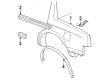 1990 Cadillac Seville Door Moldings Diagram - 20724626