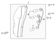 Chevy Spark EV Back Up Light Diagram - 42441999