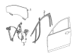 2020 Cadillac CT6 Door Seal Diagram - 84150965