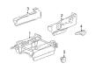 2005 Buick Rendezvous Seat Switch Panel Diagram - 89039811