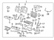 Chevy Silverado 1500 Seat Heater Switch Diagram - 25822438