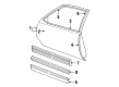 Chevy Cavalier Mirror Cover Diagram - 10064433