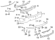 Cadillac Bumper Diagram - 15896230