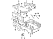 1998 GMC C3500 Floor Pan Diagram - 15646509