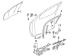 2000 Chevy Cavalier Window Channel Diagram - 22729846