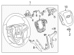 Chevy Steering Wheel Diagram - 23172682