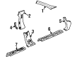 2000 Oldsmobile Silhouette Door Handle Diagram - 10413808