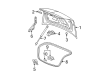 Chevy Weather Strip Diagram - 25957588