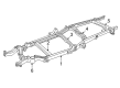 Chevy K3500 Front Cross-Member Diagram - 15662297