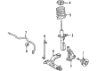 Saturn Sway Bar Kit Diagram - 15782695
