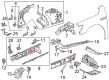 Buick Fender Splash Shield Diagram - 84202578