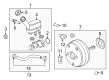 Buick Enclave Brake Master Cylinder Diagram - 25805646